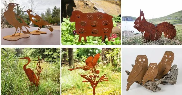 Corten Steel Wall Art to Add Decorative Touch to Your Home&prime;s Exterior