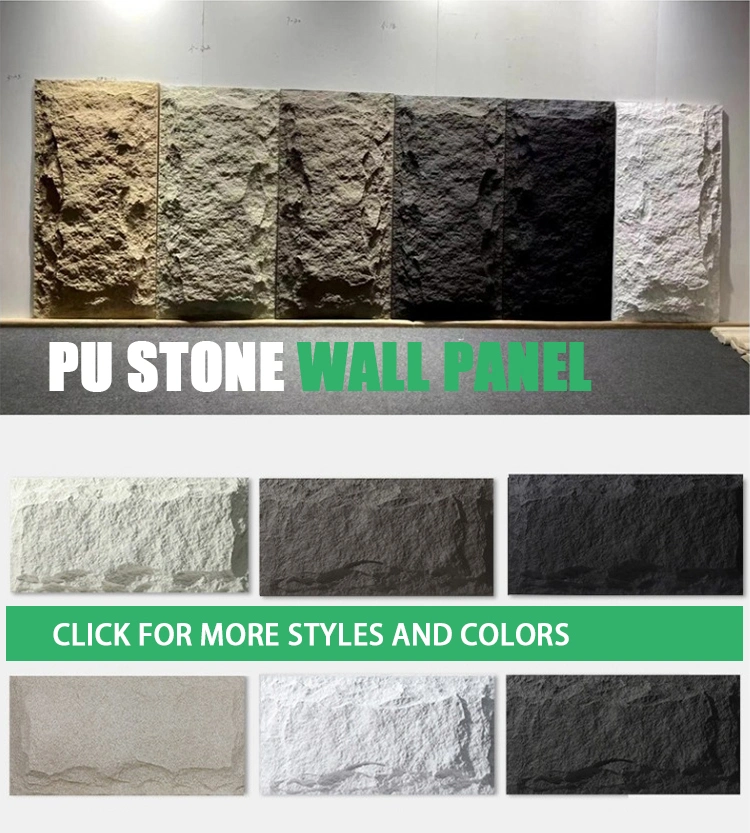 Faux Decorative Mushroom Stone Artificial PU Stone