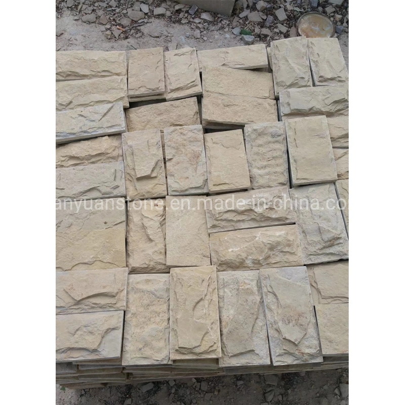 Natural Beige Pink Mixed Color Mushroom Quartzite Mushroom Stone