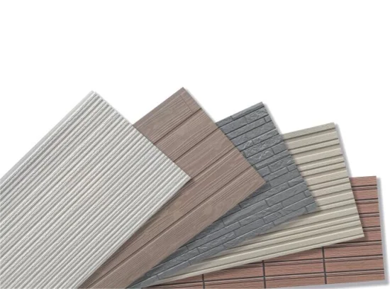 Easy Installation Fiber Cement Planks Wood Fiber Cement Cladding for Office for Warehouse